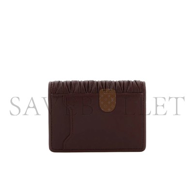 MIU MIU MATELASSÉ CARD HOLDER 5MV204 (11.5*8*1cm) MIU MIU MATELASSÉ CARD HOLDER 5MV204 (11.5*8*1cm)